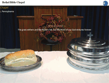 Tablet Screenshot of bethelbiblechapel.org